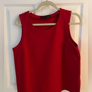 Amanda Chelsea Red Tank Size L